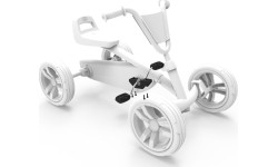 Pedały Berg Buzzy, czarne, wał korbowy w zestawie