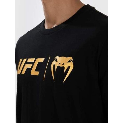 Koszulka UFC Venum Classic - czarny/złoty