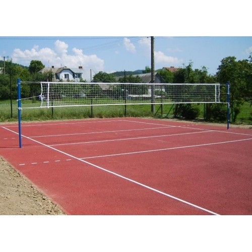 Uniwersalne słupki do siatkówki Coma-Sport S-037– Stalowe, Tulejowane