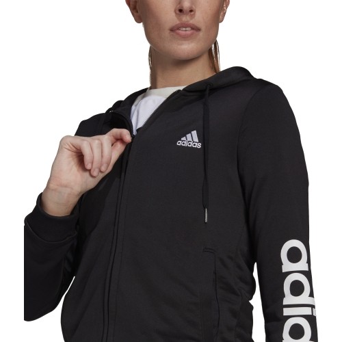 Dres damski Adidas W Lin FT TS Black GM5575