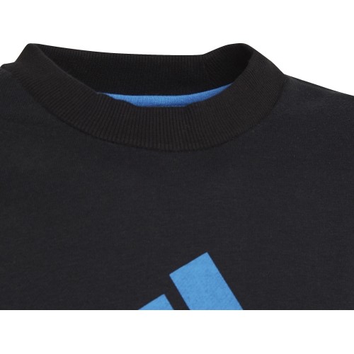 Dres dla młodzieży Adidas G Bos Co Ts Black Blue HD4413