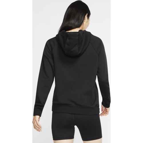 Damska bluza z kapturem Nike NSW Essential Fleece, czarna, BV4116 010