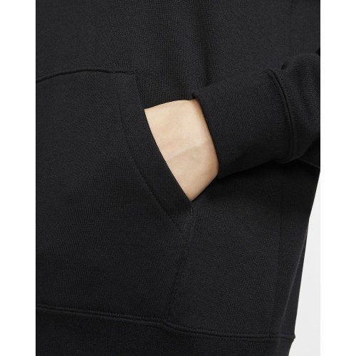 Damska bluza z kapturem Nike NSW Essential Fleece, czarna, BV4116 010