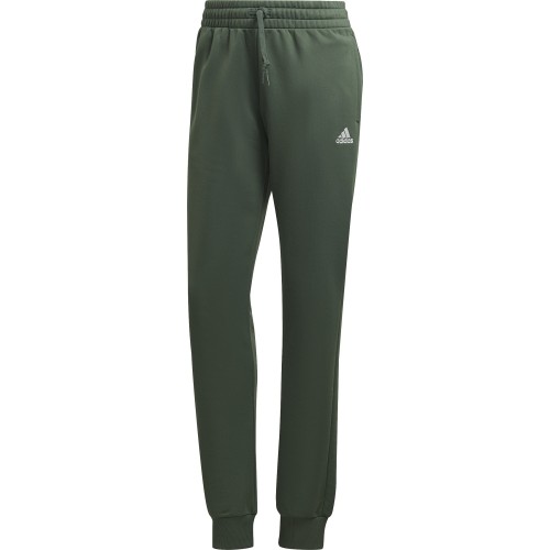 Dres damski Adidas W Lin FT TS, zielony HT7520