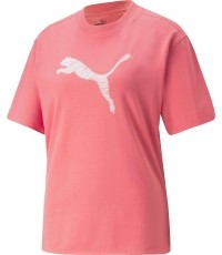 Bawełniana bluzka damska Puma Her Tee Loveable Pink 673107 63