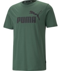 Puma Marškinėliai Vyrams Ess Logo Tee Green 586667 46