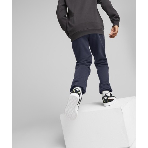 Spodnie sportowe młodzieżowe Puma Active Sports Sweatpants Tr Navy 670076 43