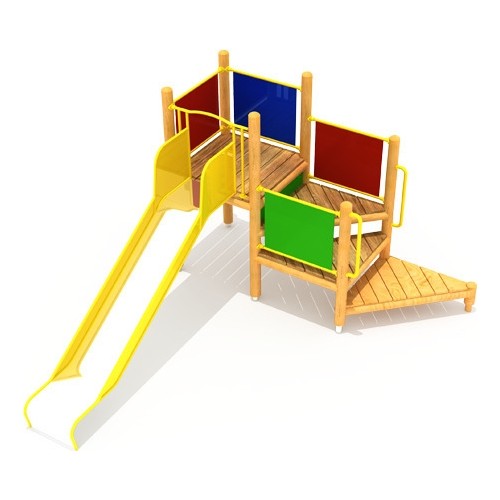 Drewniany plac zabaw dla dzieci Model 5-B