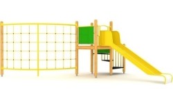 Drewniany plac zabaw dla dzieci Model 7-B