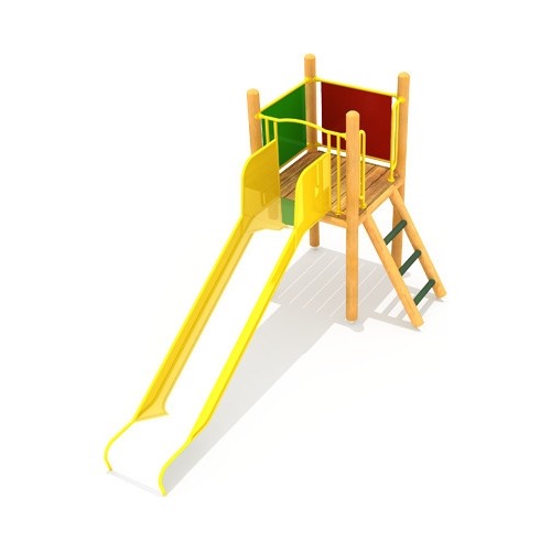 Drewniany plac zabaw dla dzieci model 8-B