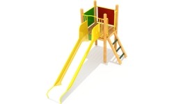 Drewniany plac zabaw dla dzieci model 8-B