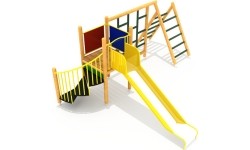 Drewniany plac zabaw dla dzieci model 10-B