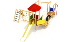 Drewniany plac zabaw dla dzieci Model 2-C