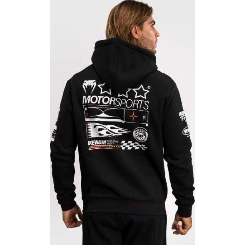 Bluza z kapturem Venum Motorsport - głęboka czerń