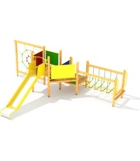 Drewniany plac zabaw dla dzieci Model 5-B