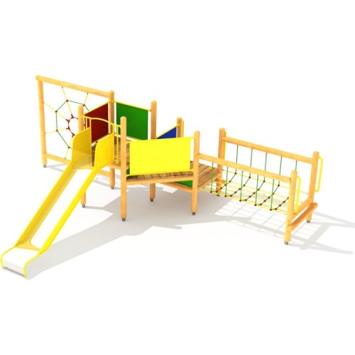 Drewniany plac zabaw dla dzieci Model 5-B