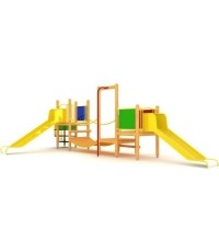 Drewniany plac zabaw dla dzieci Model 9-F