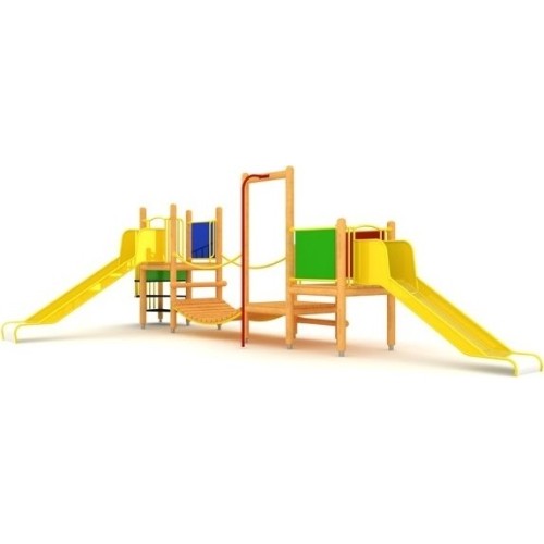 Drewniany plac zabaw dla dzieci Model 9-F