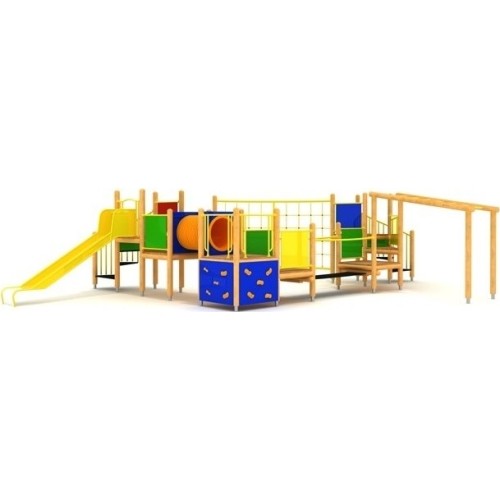Drewniany plac zabaw dla dzieci Model 00-D