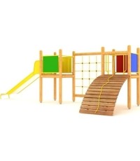 Drewniany plac zabaw dla dzieci Model 04-B