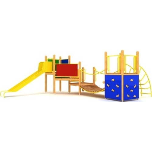 Drewniany plac zabaw dla dzieci model 05-B