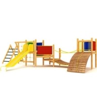 Drewniany plac zabaw dla dzieci model 06-B