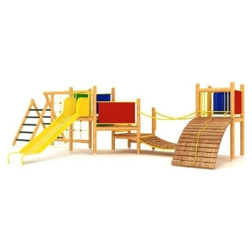 Drewniany plac zabaw dla dzieci model 06-B