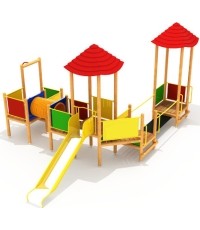 Drewniany plac zabaw dla dzieci Model 0401C