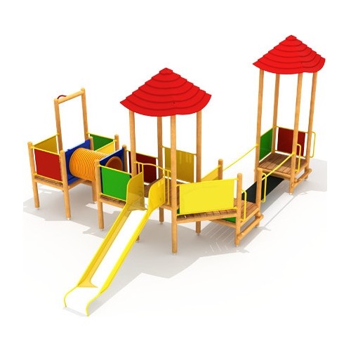 Drewniany plac zabaw dla dzieci Model 0401C