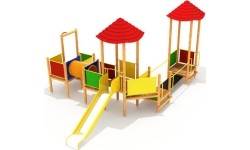 Drewniany plac zabaw dla dzieci Model 0401C