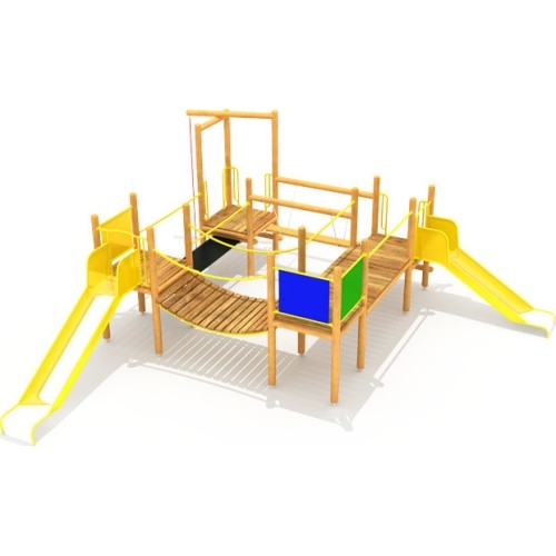 Drewniany plac zabaw dla dzieci Model 0502F