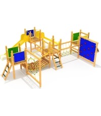 Drewniany plac zabaw dla dzieci Model 0505B