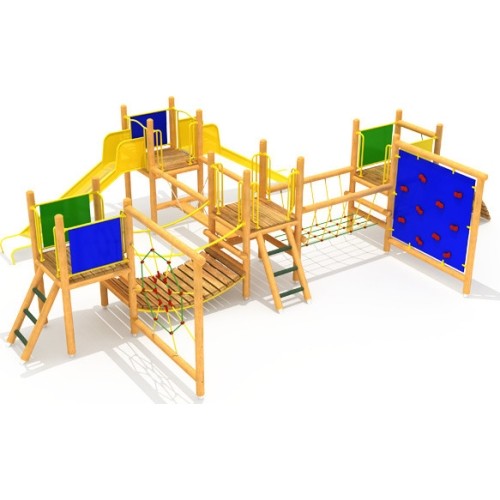 Drewniany plac zabaw dla dzieci Model 0505B