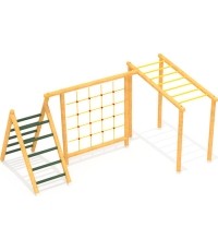 Drewniany plac zabaw dla dzieci Model 0603