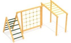 Drewniany plac zabaw dla dzieci Model 0603