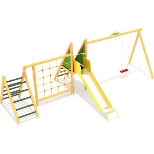 Drewniany plac zabaw dla dzieci Model 0607