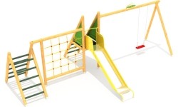 Drewniany plac zabaw dla dzieci Model 0607