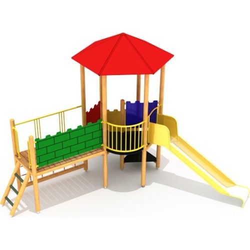 Drewniany plac zabaw dla dzieci model SB-0100