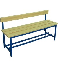 Ławka z oparciem do szatni, korytarza Coma-Sport IN-110