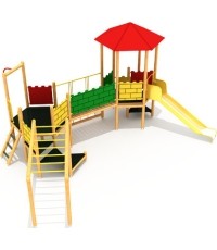 Drewniany plac zabaw dla dzieci model SB-0300