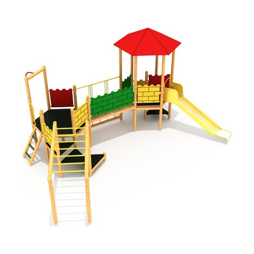 Drewniany plac zabaw dla dzieci model SB-0300