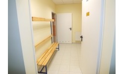 Wieszak szatniowy z pojedynczą ławką Coma-Sport IN-063 