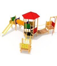 Drewniany plac zabaw dla dzieci model SB-0500