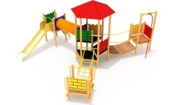 Drewniany plac zabaw dla dzieci SB-0500