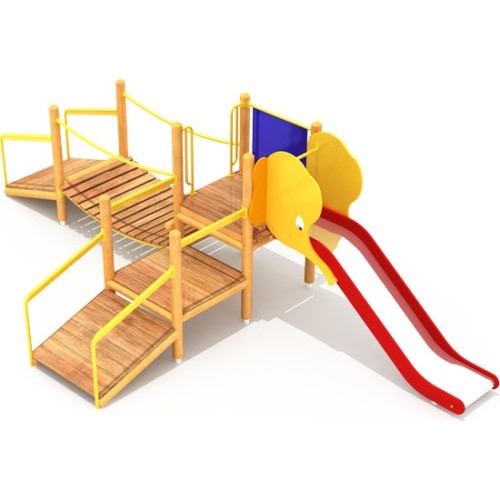 Drewniany plac zabaw dla dzieci Model SK-0205
