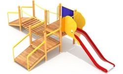 Drewniany plac zabaw dla dzieci Model SK-0205