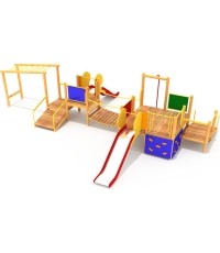 Drewniany plac zabaw dla dzieci SK-0209