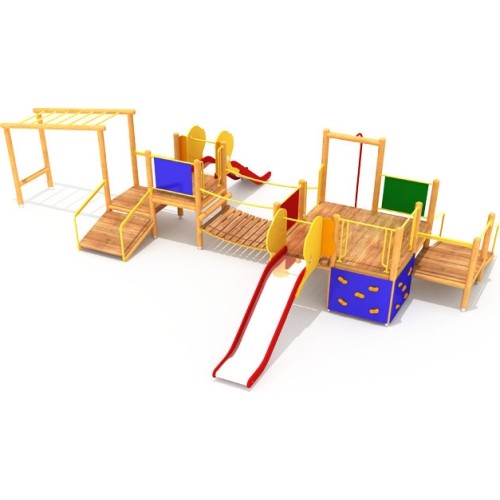 Drewniany plac zabaw dla dzieci SK-0209