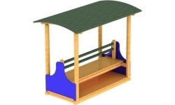 Drewniany plac zabaw dla dzieci GT-4002