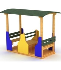 Drewniany plac zabaw dla dzieci GT-4003